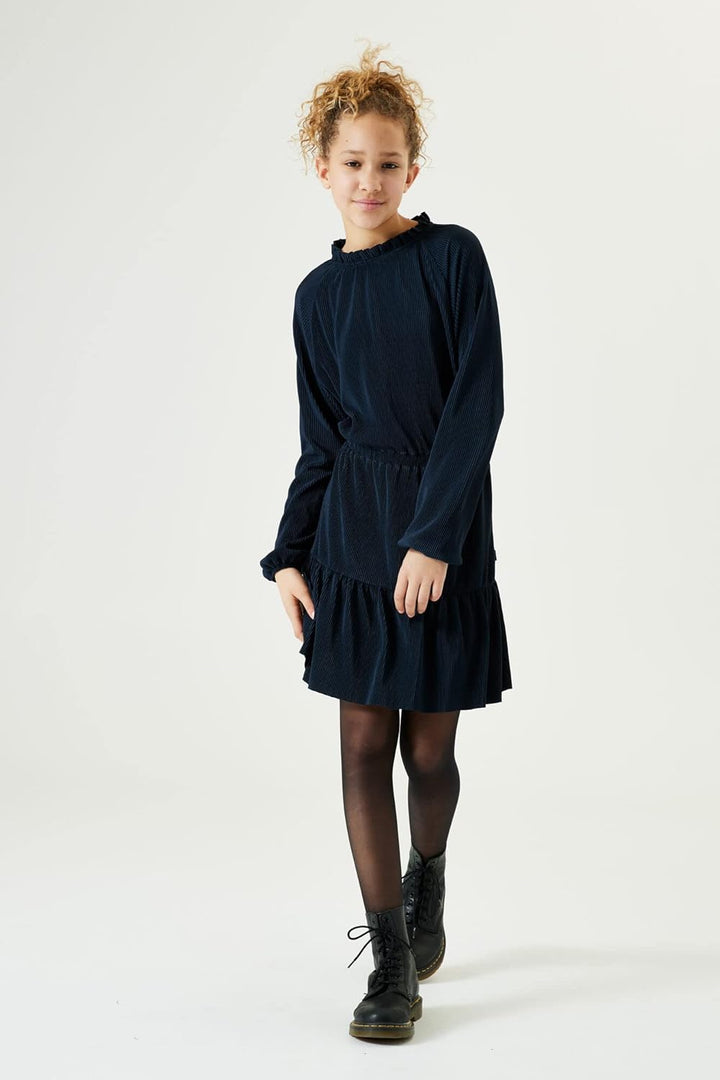 GARCIA Mädchen KleidK32481-3264-128/134 170 Blueberry Night, 170 Blueberry Night