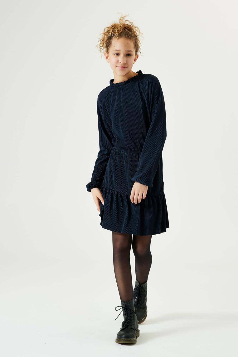 GARCIA Mädchen KleidK32481-3264-128/134 176 Blueberry Night, 176 Blueberry Night