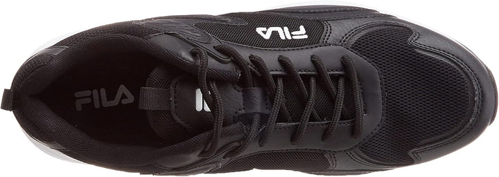 FILA Herren Horizon Run Sneaker 44 EU Black White, 44 EU Black White