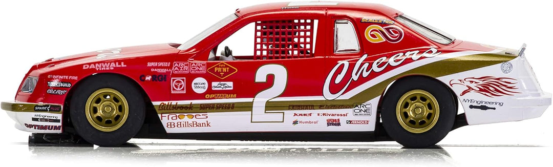 Scalextric Ford Thunderbird - Red & White Rot / Weiss, Rot / Weiss