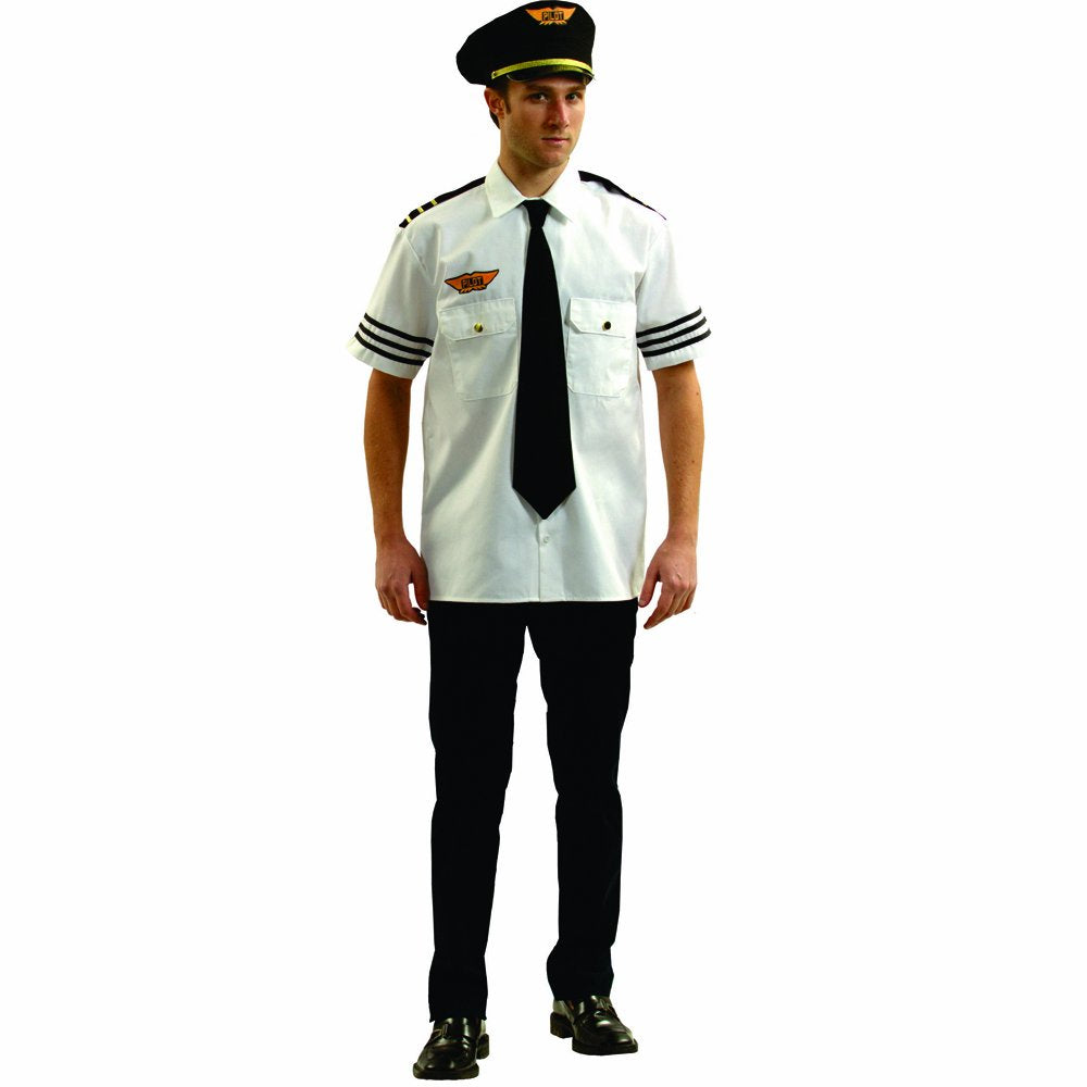 Dress Up America 721.0 (Erwachsene) Adult Pilot Kostüm, Einheitsgrösse