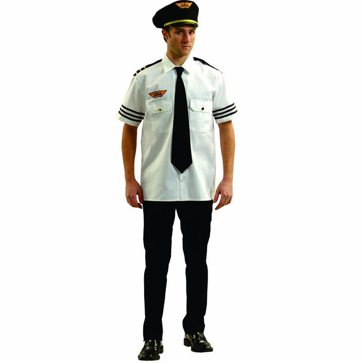 Dress Up America 721.0 (Erwachsene) Adult Pilot Kostüm, Einheitsgrösse