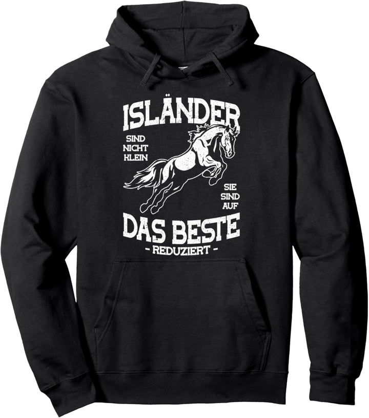 Islandpferde Geschenk-Idee Kinder Mädchen Junge Isländer Isi Pullover Hoodie