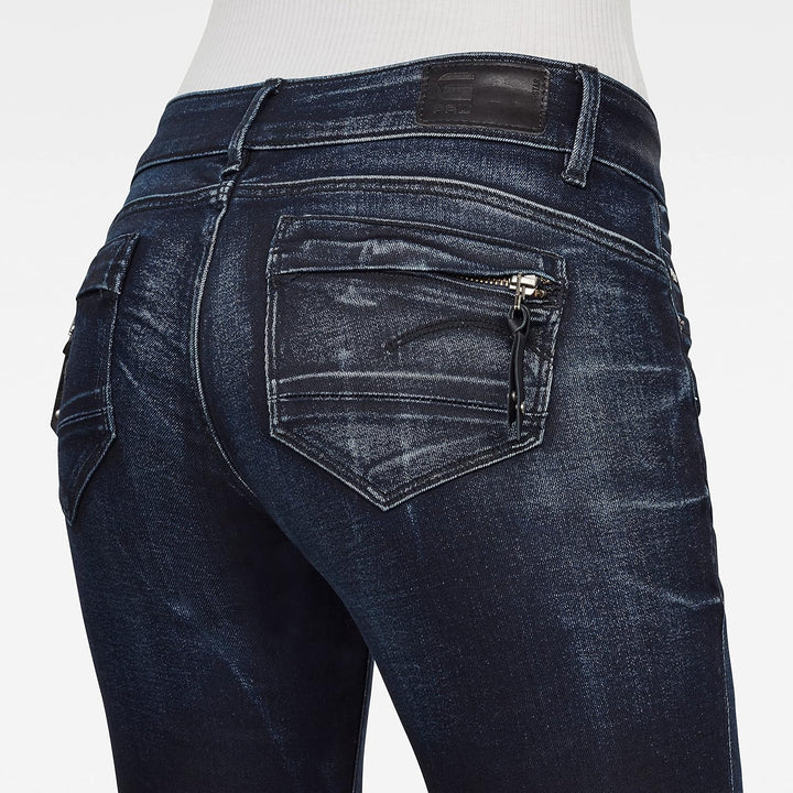 G-STAR Herren 3301 Regular Tapered Jeans 23W / 32L Blau (Medium Aged 60883-6131-071), 23W / 32L Blau