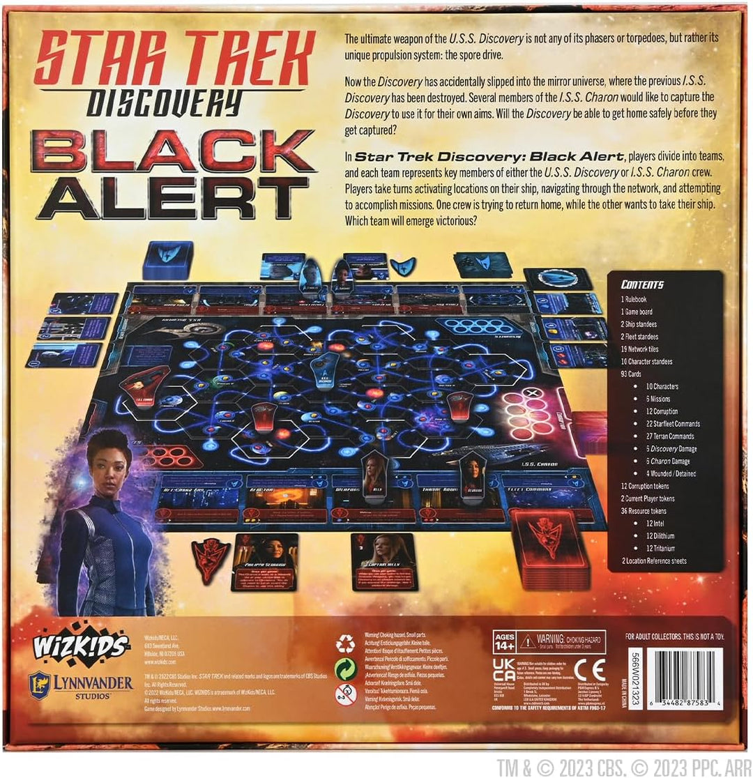 Star Trek Discovery jeu de Plateau Black Alert *Anglais*