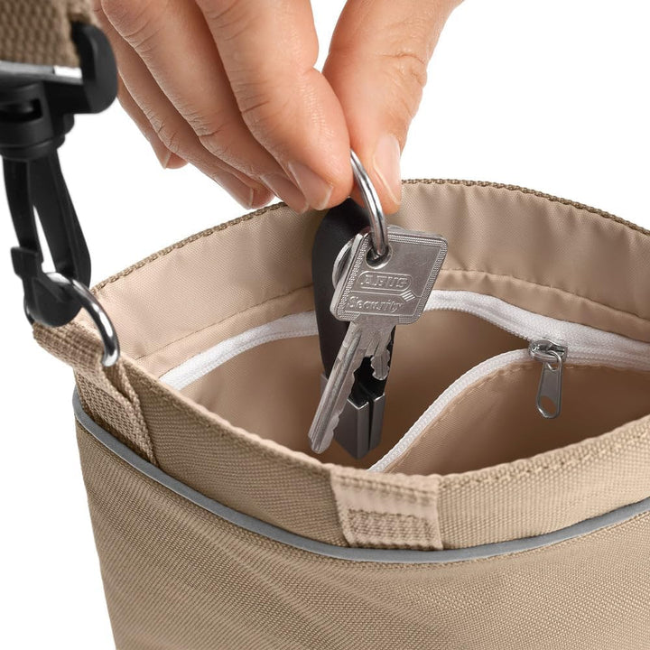HUNTER Umhänge-Snackbeutel Alva Grösse one-Size, Farbe Oliv, oliv