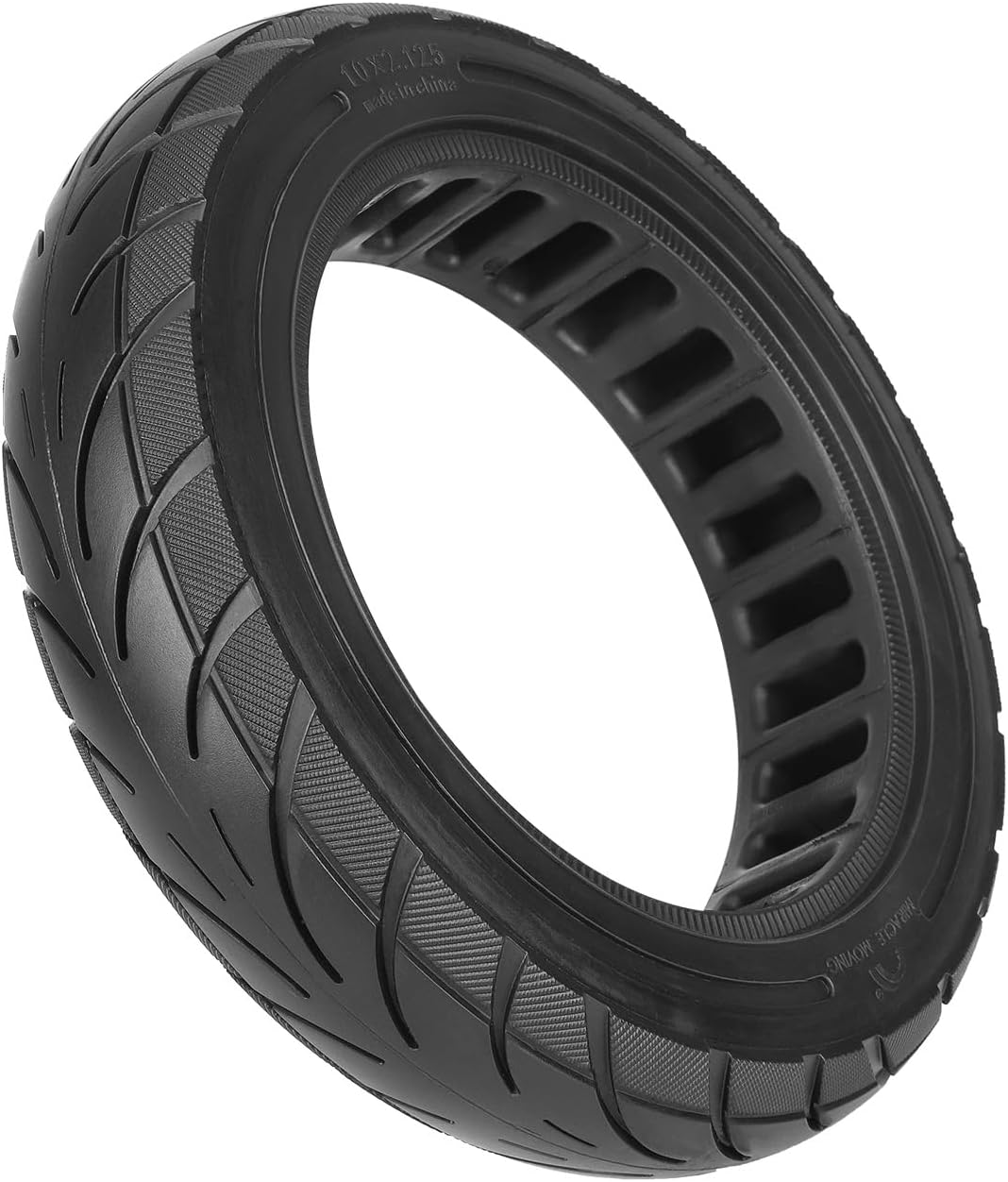 10x2,125-6,5/6,6 Vollreifen für Segway Ninebot D18 D28 D38 D38D,für Xiaomi 4 Lite Gen2,Odys Alpha X5