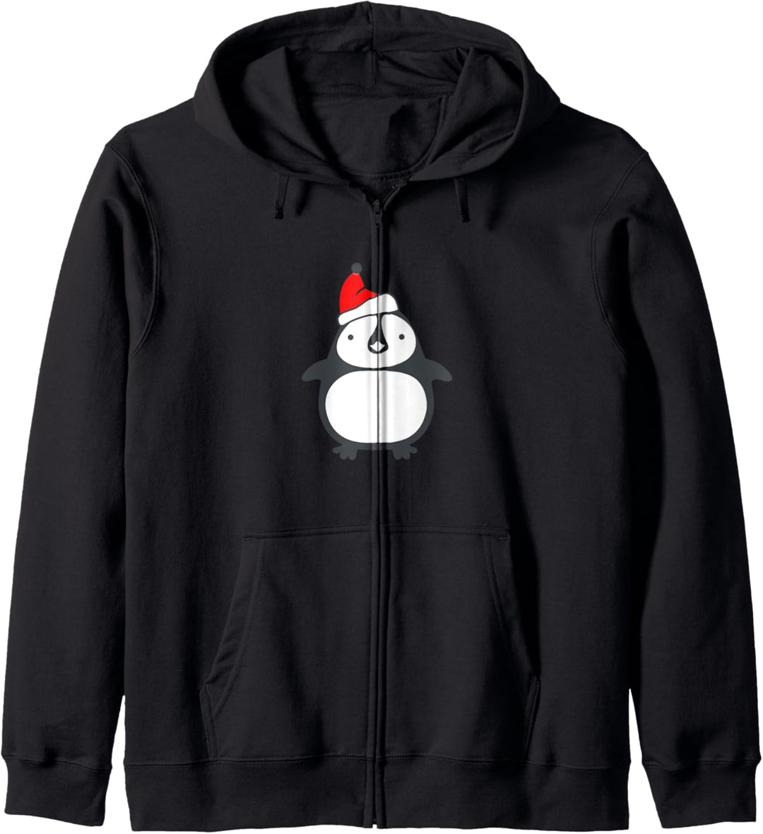 Niedliche Pinguin-Weihnachts-Retro-Art-Pinguine für Kapuzenjacke