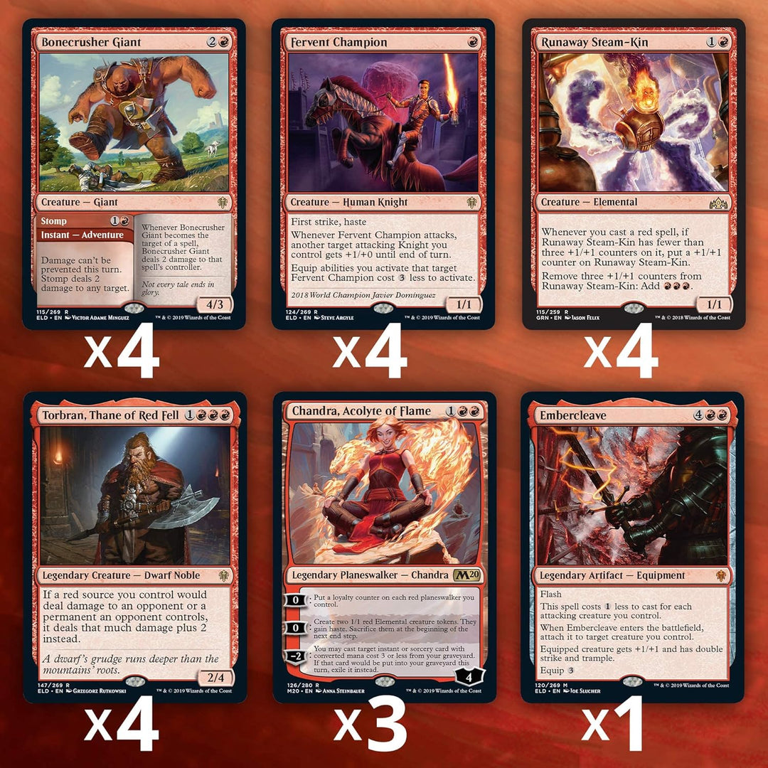 Magic The Gathering Cavalcade Charge Challenger 2020 Deck, Cavalcade Charge