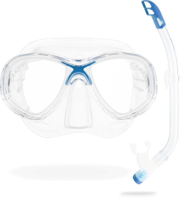 Cressi Marea Jr - Maske oder Maske Marea Jr + Schnorchel Top zum Tauchen und Schnorcheln, Einheitsgr