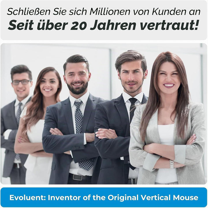 Evoluent VM4L Vertikale Maus für LinksHänder, schwarz Einzelbett Einzelbett