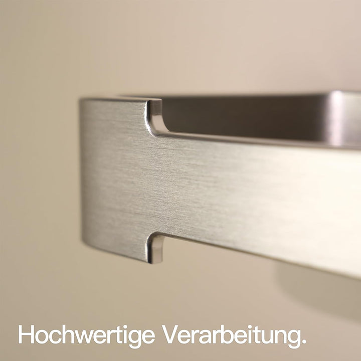 Designfabrik Hamburg Küchenrollenhalter ohne Bohren | Papierrollenhalter Wand | Rollenhalter selbstk