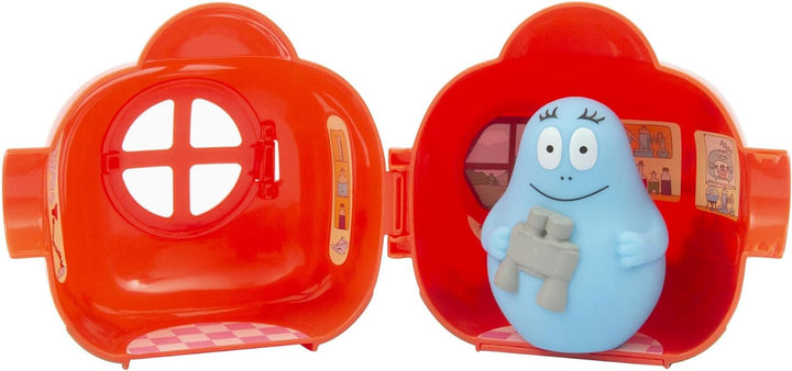 Giochi Preziosi Barbapapa Barpapapa BAP42400 Bart-Haus mit Blumenmalerei, aussen zu öffnende Tür und