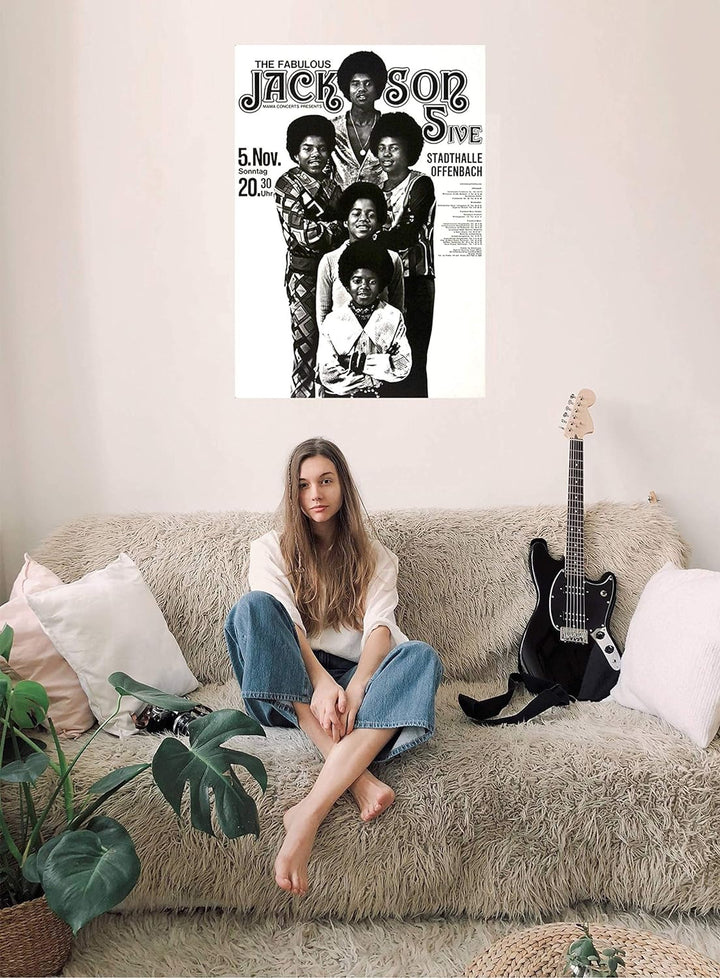 Michael Jackson - I'll Be There, Frankfurt 1972 » Konzertplakat/Premium Poster | Live Konzert Verans