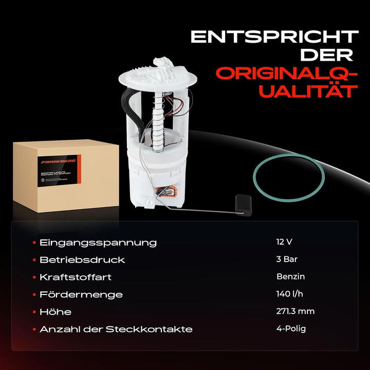 Kraftstoffpumpe Benzinpumpe für Commander XK Grand Cherokee III WH, WK 3.7L-6.1L Benzin 2005-2009