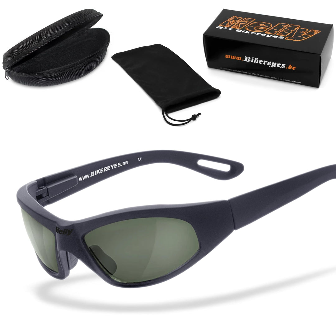 HELLY® - No.1 Bikereyes® | Bikerbrille, Motorradbrille, Motorrad Sonnenbrille | TRIBAL-BRILLE: besch