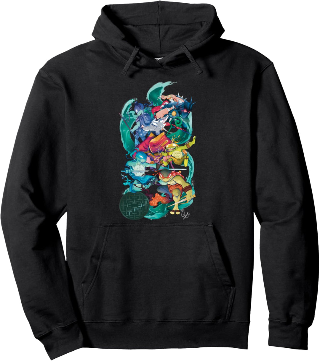TMNT x Lily Stock Collection Group Shot Pullover Hoodie