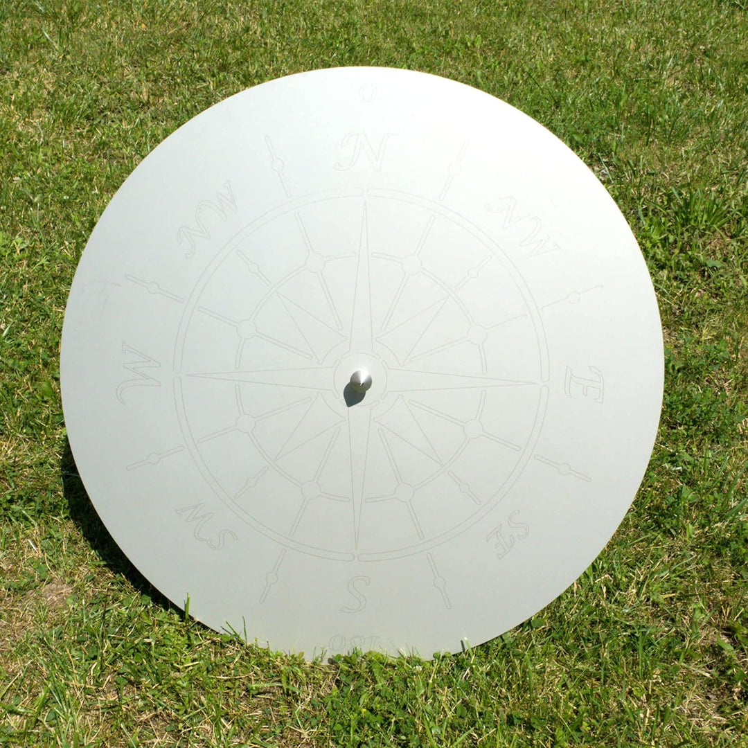 Deckel für Feuerschalen Ø 80cm (Edelstahl Ø 80 cm Windrose), Edelstahl Ø 80 cm Windrose