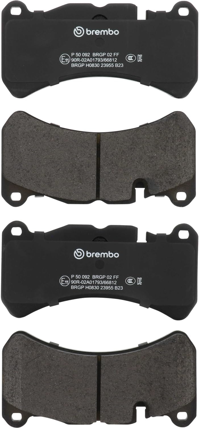 Brembo P50092 Vordere Bremsbeläge, Anzahl 4
