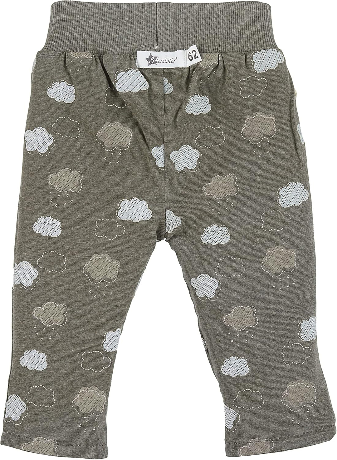 Sterntaler Baby Jungen Hose Baby Hose Cord Eisbär Elia 74 Dunkelgrün, 74 Dunkelgrün