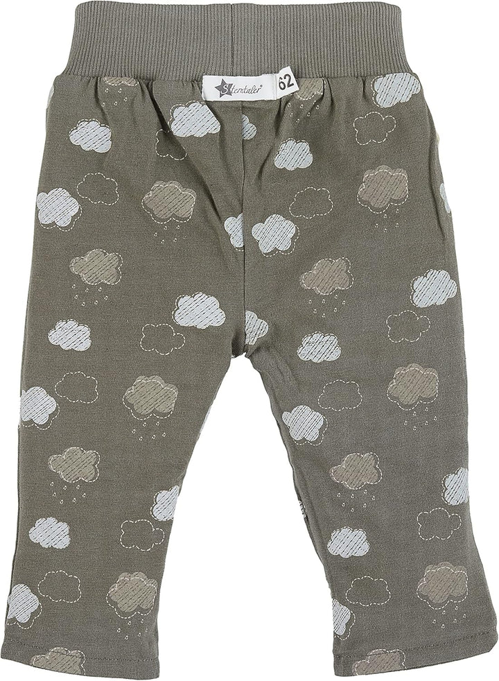 Sterntaler Baby Jungen Hose Baby Hose Cord Eisbär Elia 74 Dunkelgrün, 74 Dunkelgrün