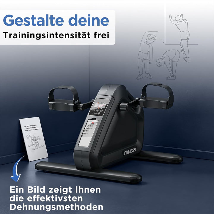 Pedaltrainer, Gelenkschonender Pedaltrainer für Senioren , Sitzfahrrad Bewegungstrainer,Bürofahrrad