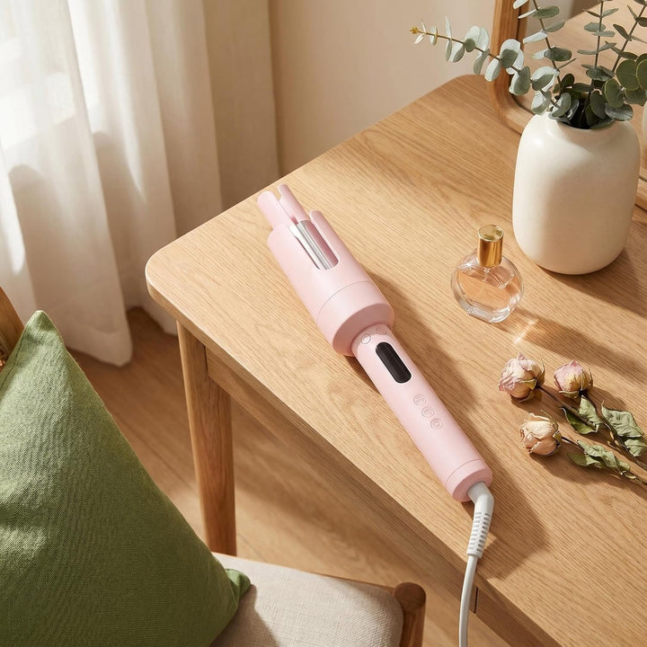 Lockenstab Hairstyler Automatischer Lockenstab, 32mm Selbstrotierender Lockenwickler mit 3 Temperatu
