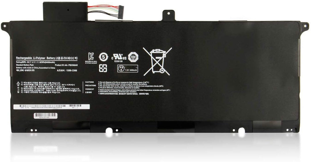 AA-PBXN8AR Laptop Batterie Ersatz für Samsung Series 9 900X 900X46 NP900X NP900X4C NP900X4 NP900X4B