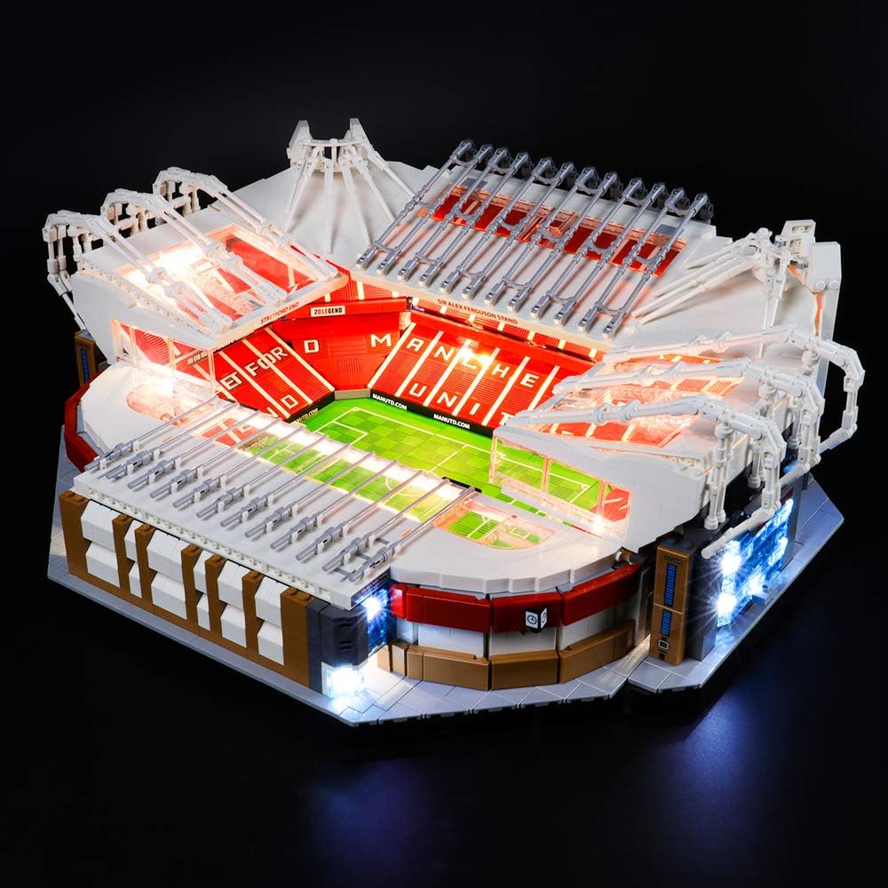 BRIKSMAX Led Beleuchtungsset für Lego Old Trafford Manchester United Stadion,Kompatibel Mit Lego 102