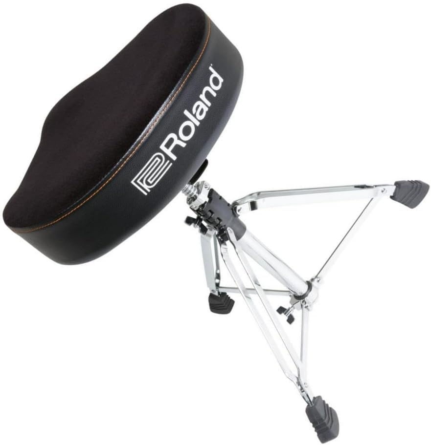 Roland Drum-Hocker-Sattel mit Velour-Sitz – RDT-S, Velour-Sitz