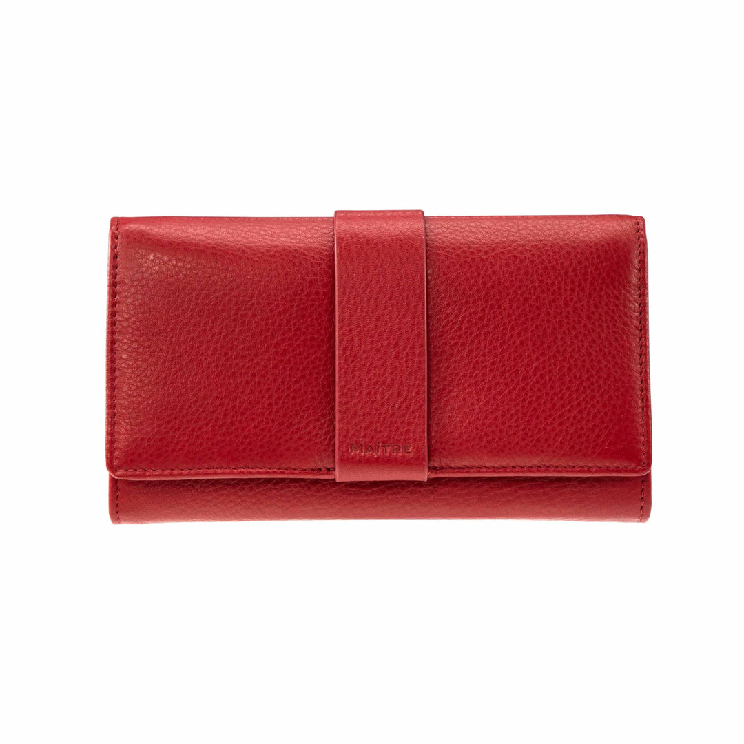 Maitre - Kirschroth Diedburg Purse LH14FZ Rot Farbe:rot / Material:textile,leather, Farbe:rot / Mate