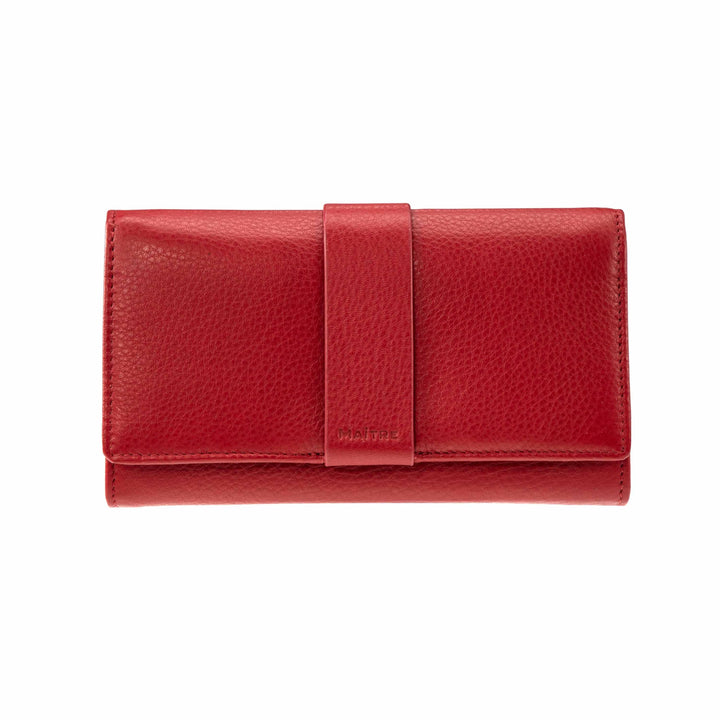 Maitre - Kirschroth Diedburg Purse LH14FZ Rot Farbe:rot / Material:textile,leather, Farbe:rot / Mate