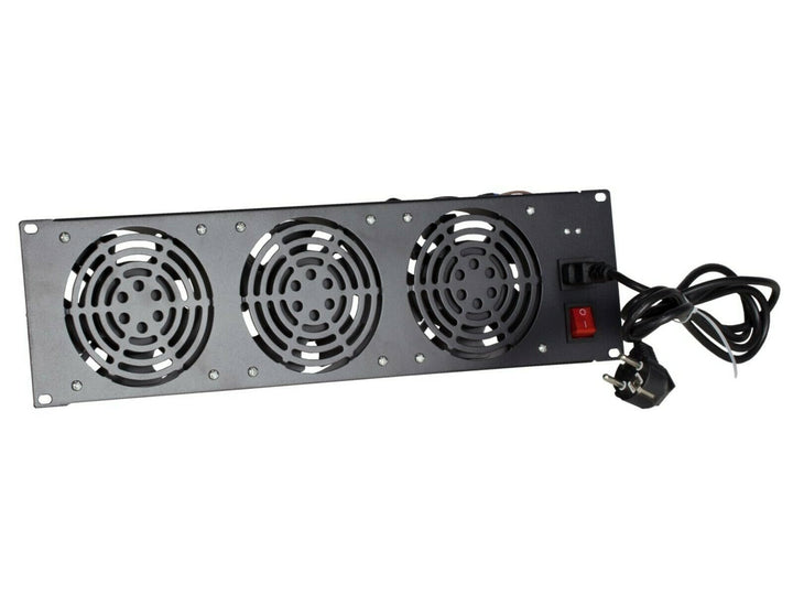 DSIT Lüftereinheit - Ventilator Paket mit 3 Ventilatoren geeignet für zwischen den schienen - 3U 3 F