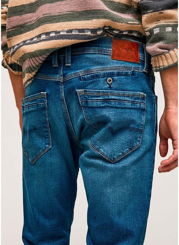 Pepe Jeans Herren Spike Jeans 29W / 34L Blue (Denim-dn8), 29W / 34L Blue (Denim-dn8)