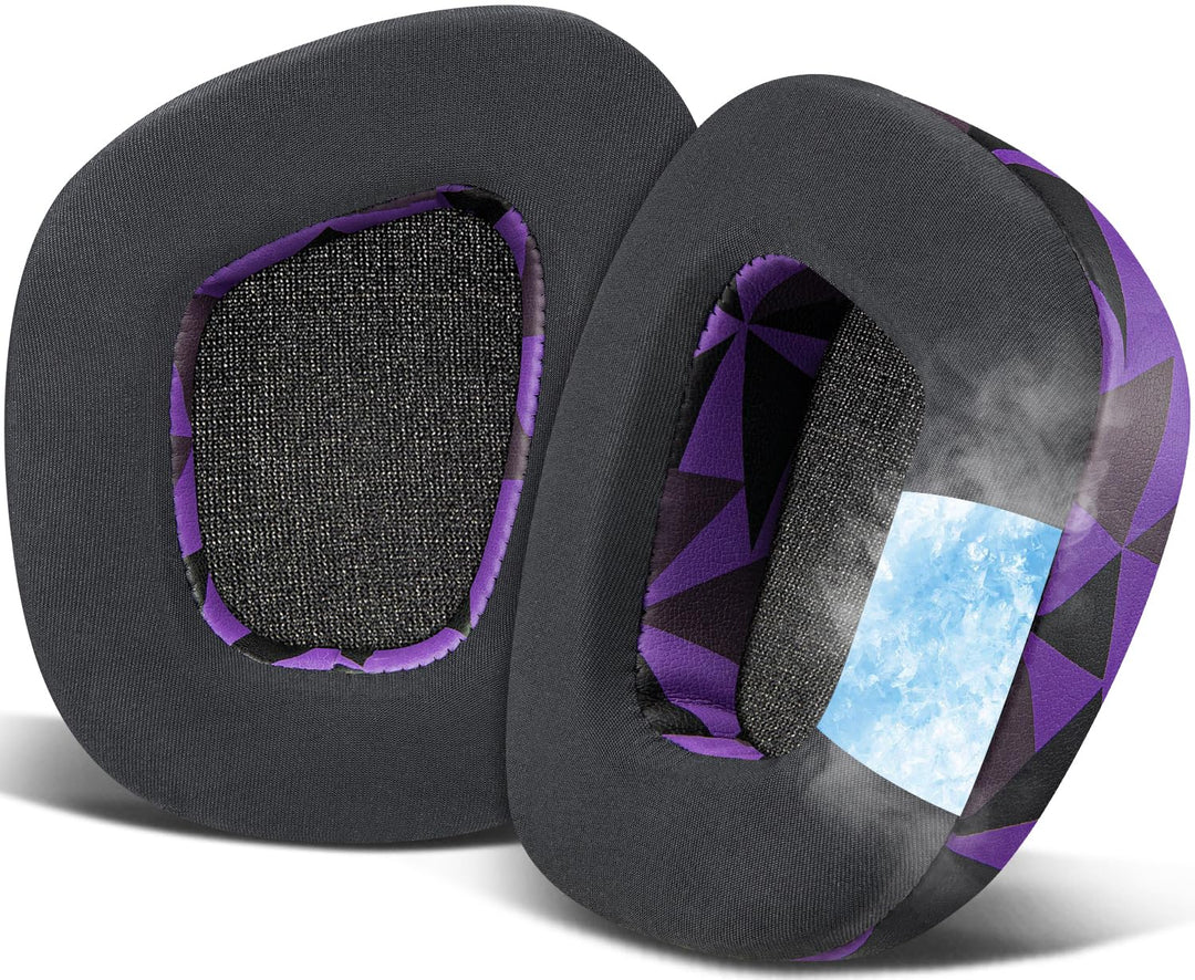 SOULWIT Kühlgel Ersatz Ohrpolster für Corsair Void/Void v2/Void Pro/Void Elite/Surround kabelgebunde