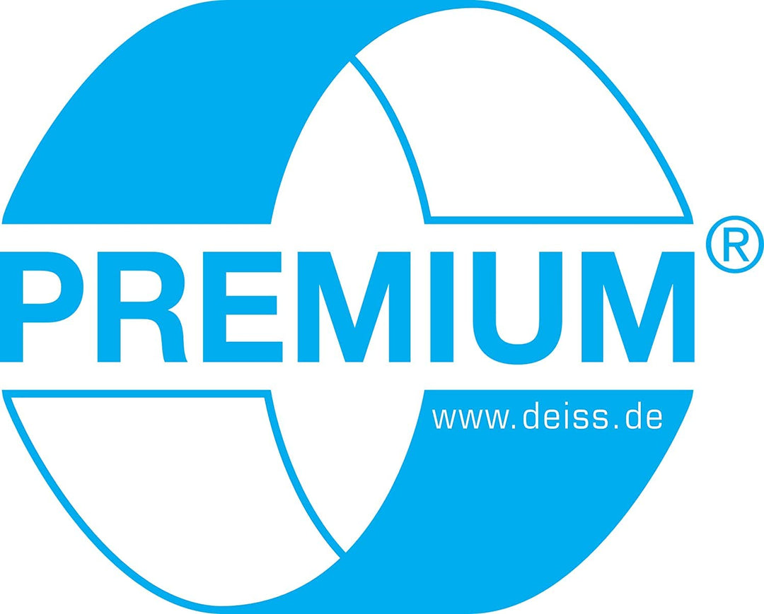 Müllsäcke DEISS PREMIUM transparent Typ 60, 120 L, 10 Rollen, 250 Stück