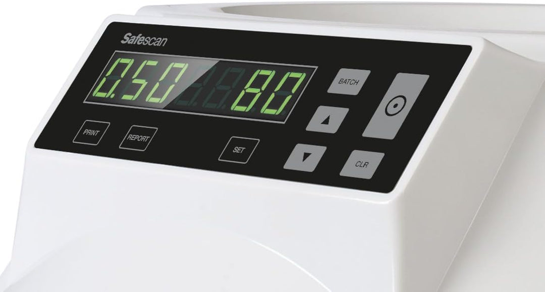 Safescan 1250 CHF Münzzähler, der gemischte Schweizer Franken-Münzen schnell zählt + sortiert - Münz