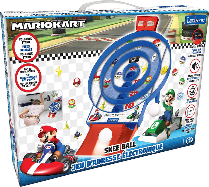 Lexibook, Mario Kart, Skee Ball, Elektronisches Geschicklichkeitsspiel, JG995NI