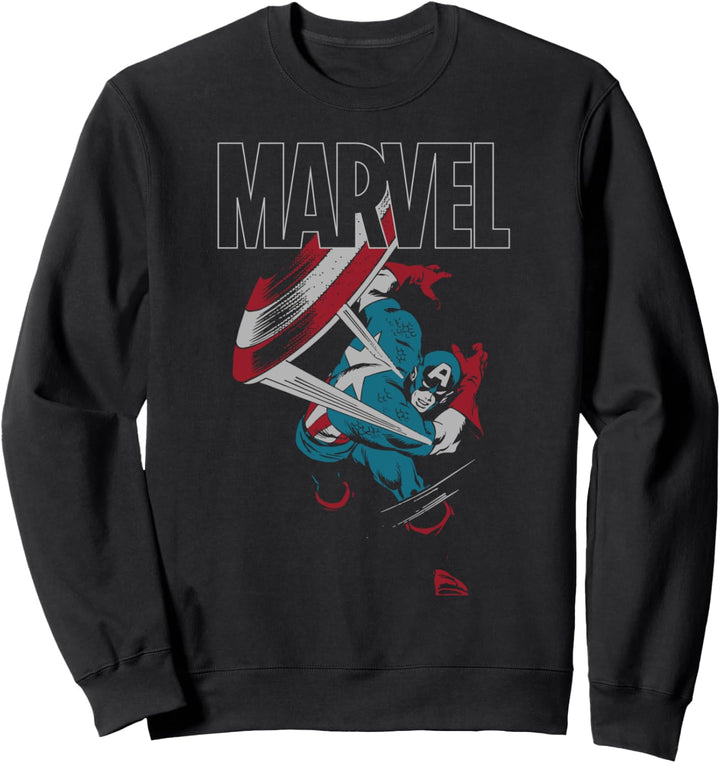 Marvel Captain America America Strike Sweatshirt