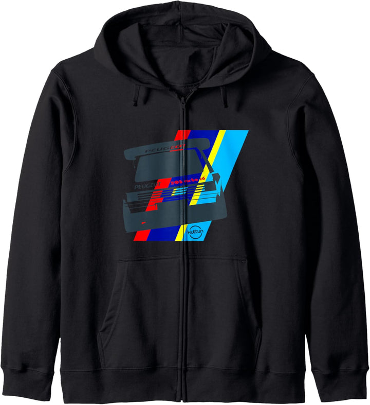 Rallye Gruppe B Oldtimer Rennen und Motorsport Race Kapuzenjacke