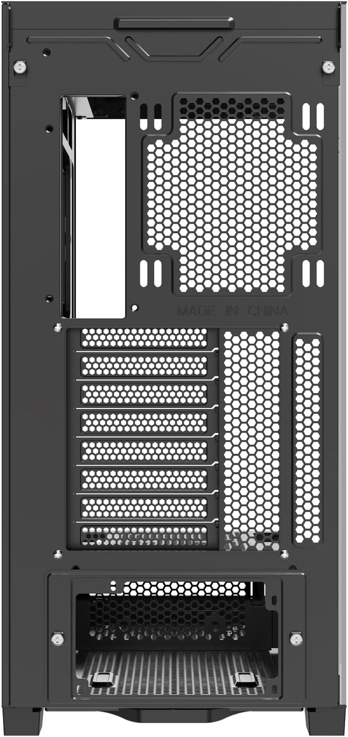 Xilence X818.ARGB XILENT Gleam Gaming PC Gehäuse, 4X 140mm ARGB Lüfter, ATX Midi Tower Case, Aquariu