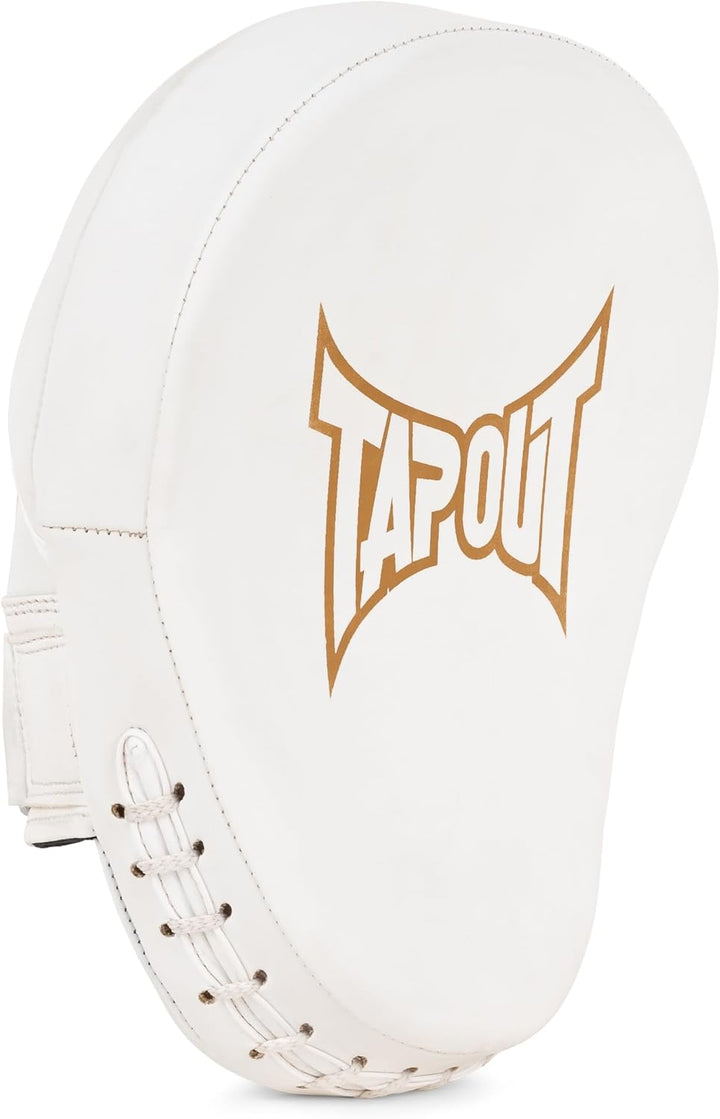Tapout Handpratzen aus Kunstleder (1 Paar) BORREY White/Gold one Size