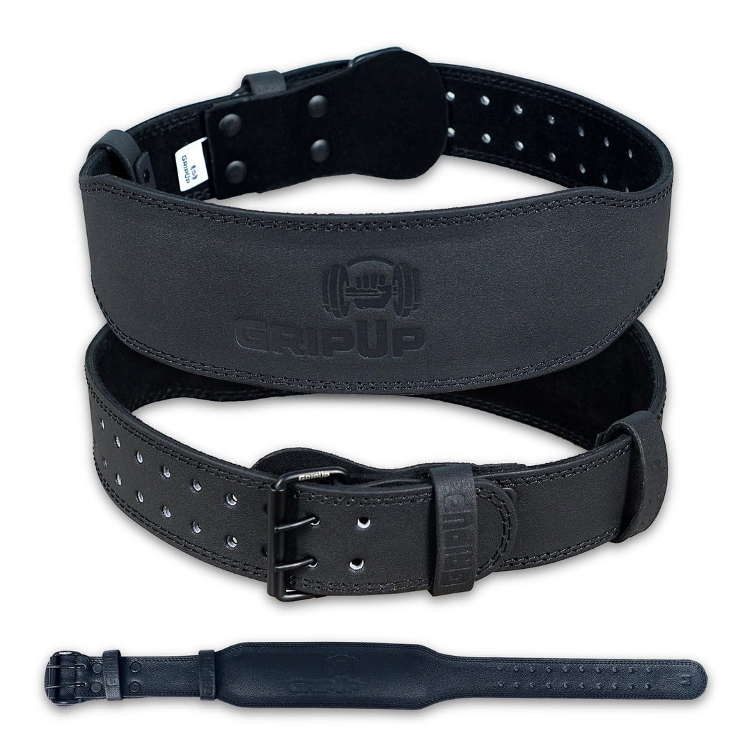 Gewichthebergürtel Fitness 4” & 6” – Verstellbarer Trainingsgürtel mit starker Schnalle, Powerliftin