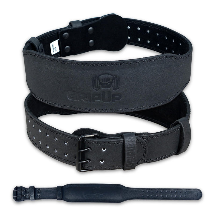 Gewichthebergürtel Fitness 4” &amp; 6” – Verstellbarer Trainingsgürtel mit starker Schnalle, Powerliftin