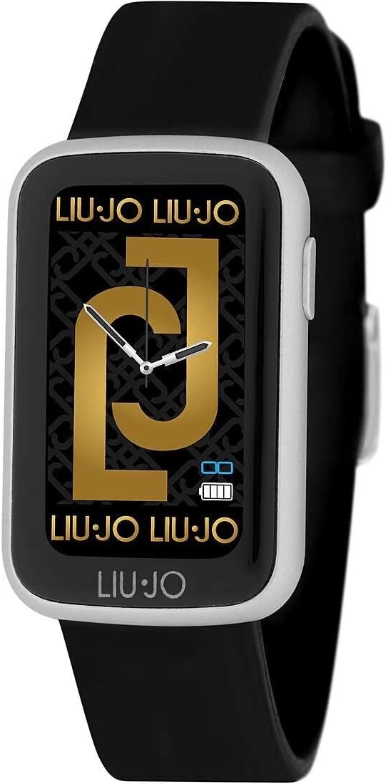LiuJo Damen Digital Smartwatch Uhr mit Silikon Armband SWLJ042