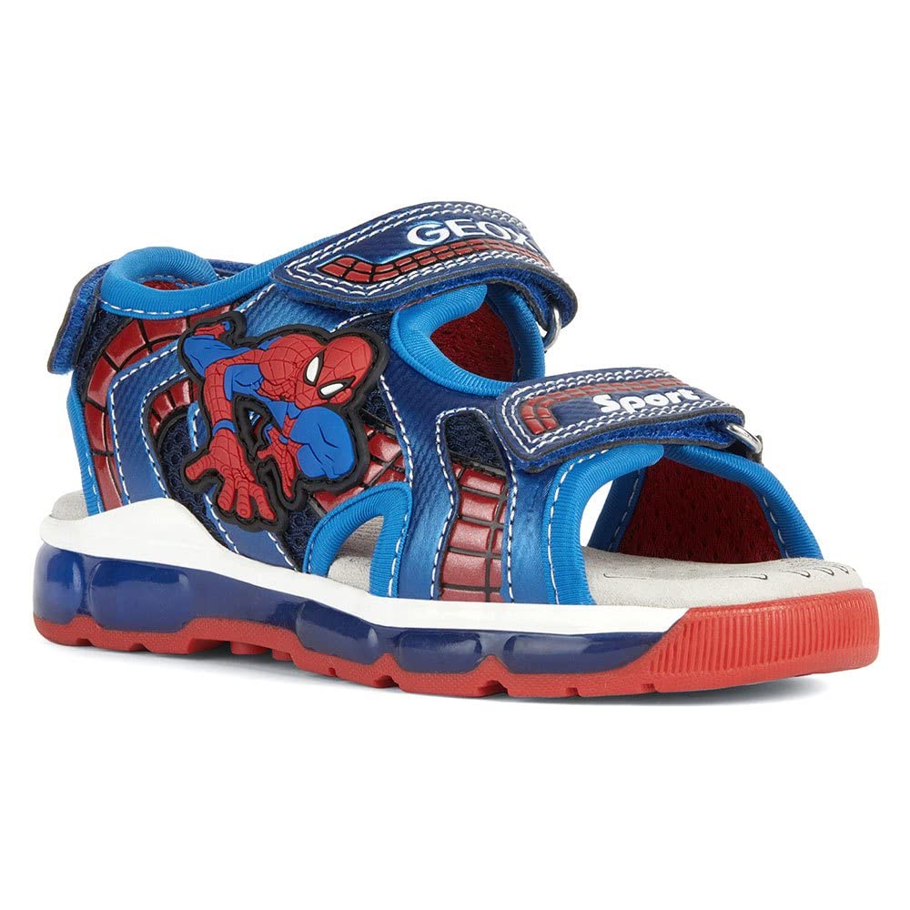 Geox Jungen J Android Boy Sandal 31 EU Navy Royal, 31 EU Navy Royal