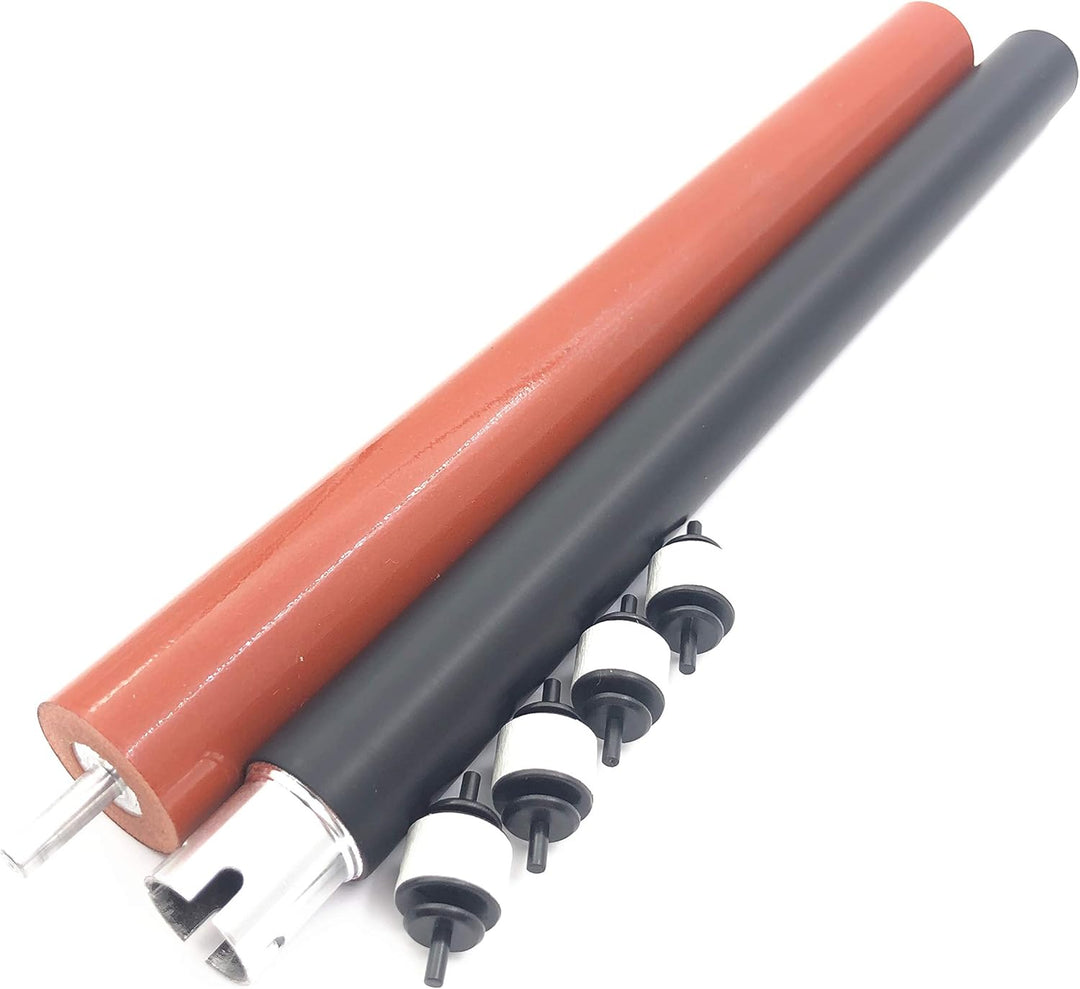 LR2231001 LR2232001 Heiz-Fuser-Roller + untere Druckrolle + Reiniger-Anklemmwalze S, kompatibel mit