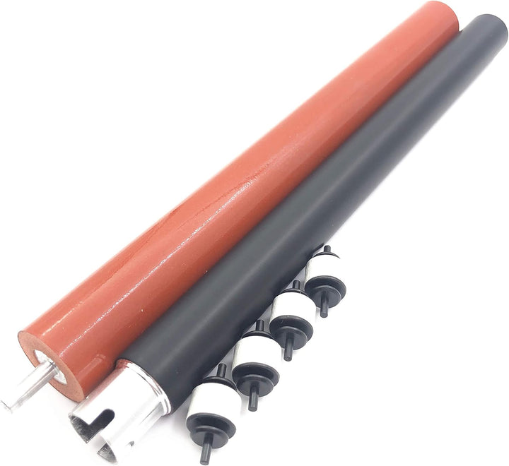 LR2231001 LR2232001 Heiz-Fuser-Roller + untere Druckrolle + Reiniger-Anklemmwalze S, kompatibel mit