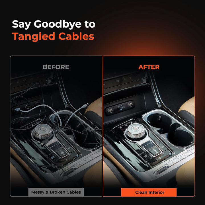 Duo 2-in-1 Wireless CarPlay & Android Auto Adapter | Aluminium Unibody & 5.8GHz Stabilität | Kabello