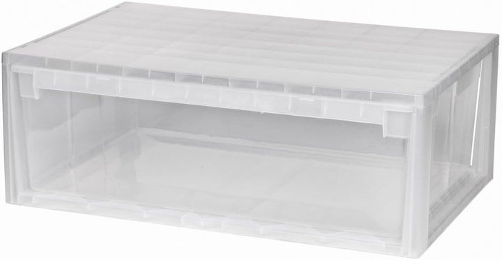 KREHER Schubladenbox mit 36 Liter Nutzvolumen in Grösse Extra Large (XL). Passend für z.B. Pullover,